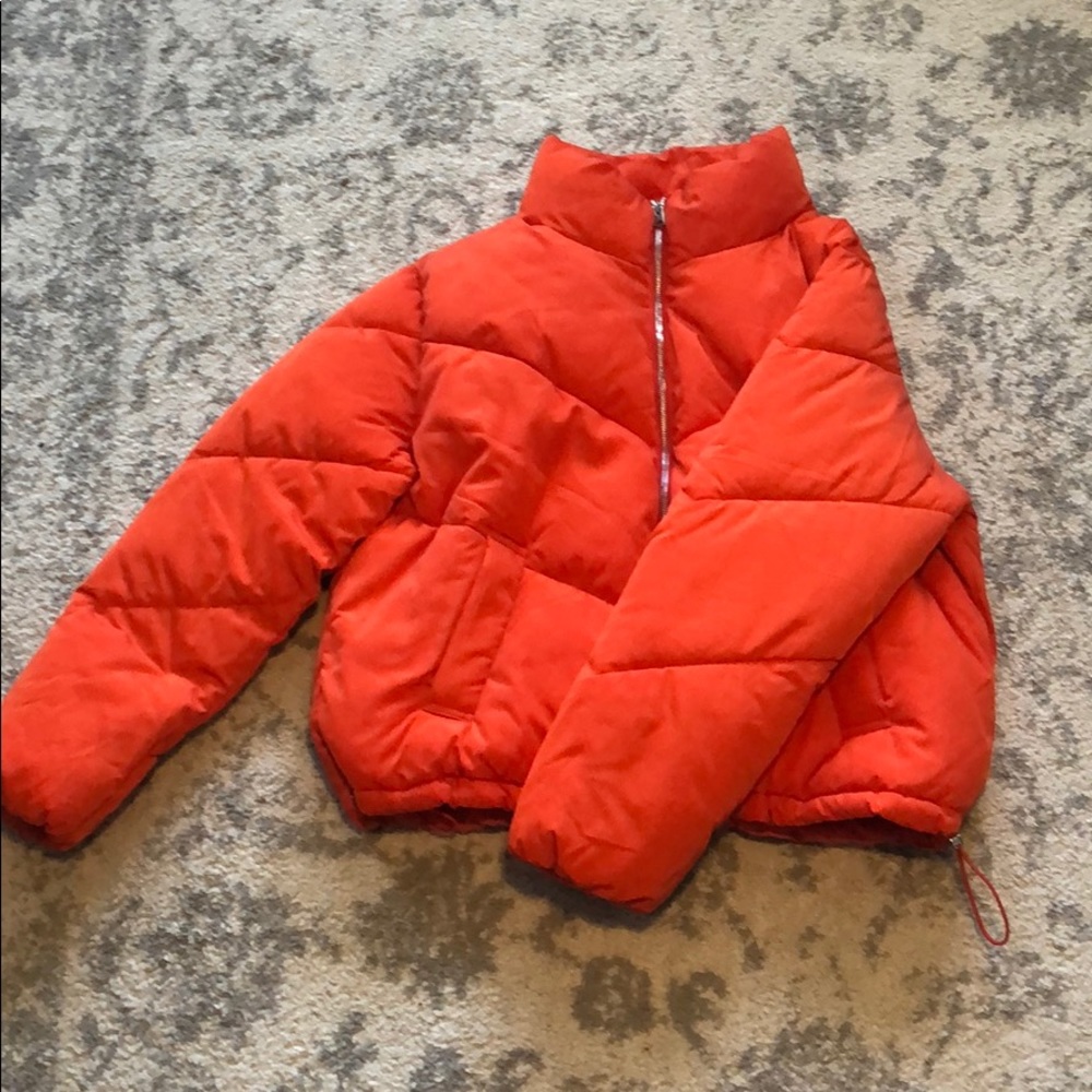 H&M Orange Coat